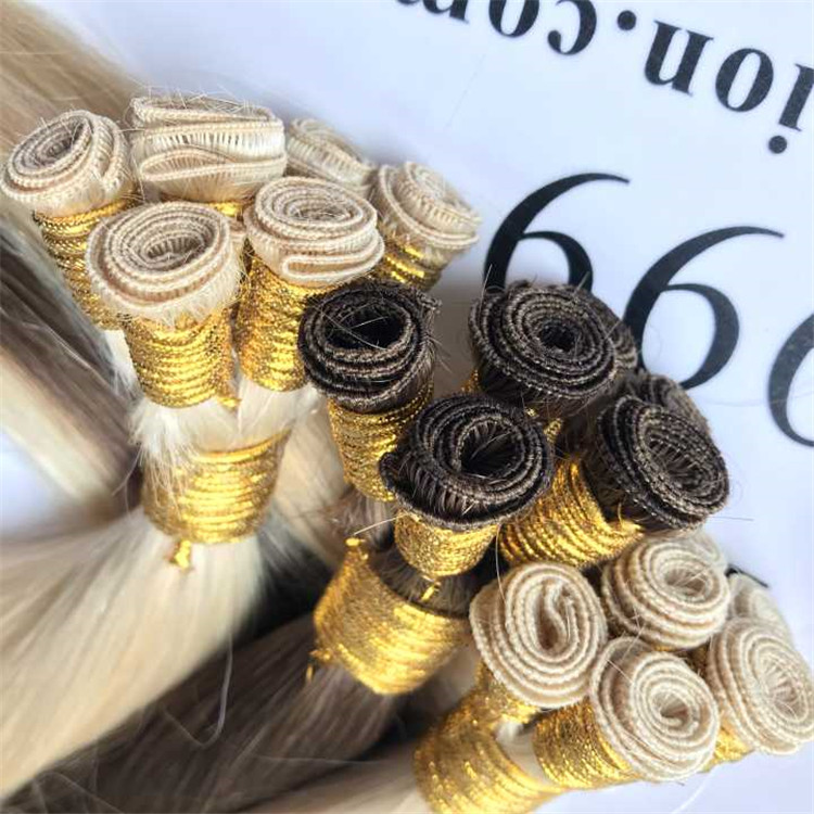 Hand tied weft hair extension order H32